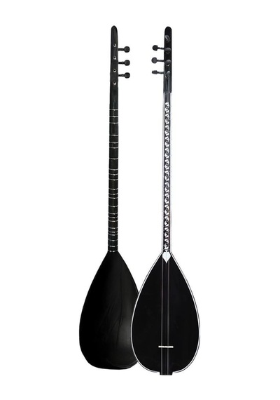 Yonka B-145u Uzun Sap Ceviz Ağacı Siyah Kaliteli Gürgen Sap Saz Bağlama Seti