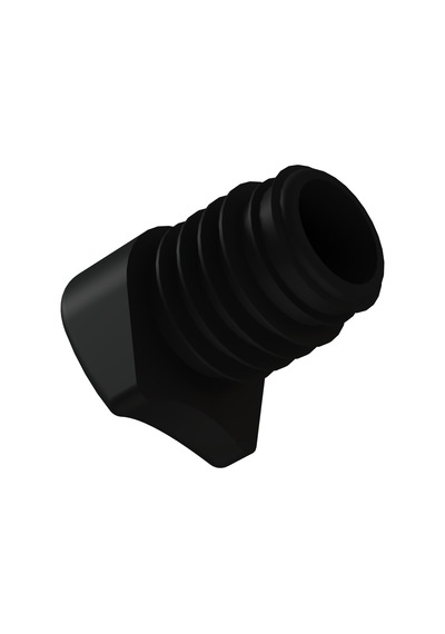Cateksss 25 Mm At Nalı Kademeli Sandalye Pabucu Siyah - 34 Lü Paket