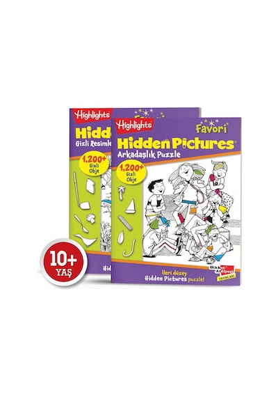 Favori Hidden Pictures 2'Li  Set
