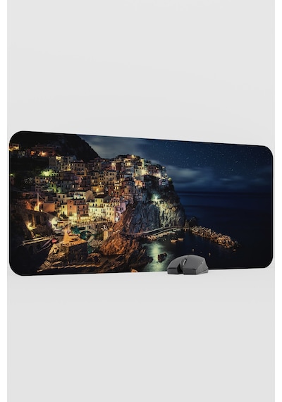 İtalya V2 90x40 Xxl Gaming Kauçuk Kaymaz Taban Mouse Pad Fare Altlığı