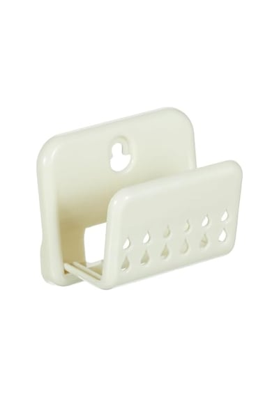 Vantuzlu Sünger Askısı Sponge Hanger, 9x7x6 Cm Açık Bej