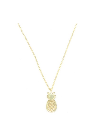 925 Ayar Gümüş Ananas Kolye 531449667