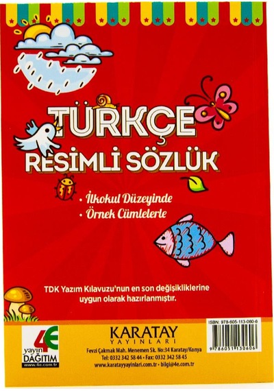 Resimli Türkçe Sözlük - Karatay Yayınları