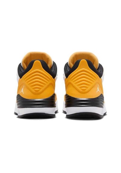 Nike Jordan Max Aura 5 Shoes Leather Hakiki Deri Bilekli Unisex Spor Ayakkabı Beyaz Sarı Sarı