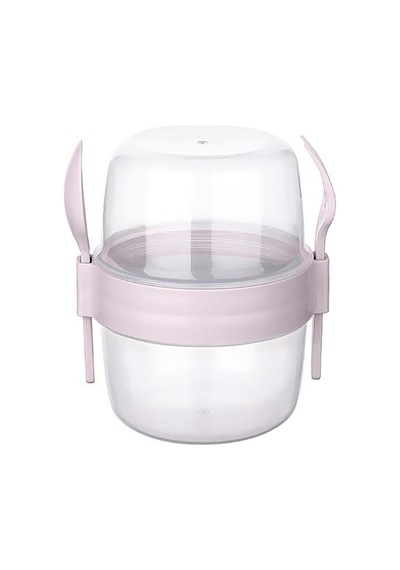 Hazneli Müsli Ve Mama Saklama Kabı 800 Ml N1116762 Çok Renkli