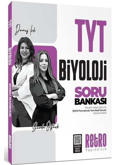 Retro Yks Tyt Biyoloji Soru Bankası Çözümlü - Deniz Irk, Sevda Öztürk Retro Yayıncılık