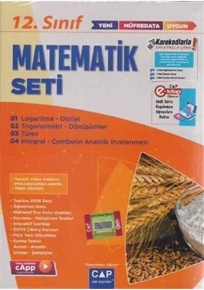 12.Sınıf Matematik Anadolu Seti -  Çap Yayınları