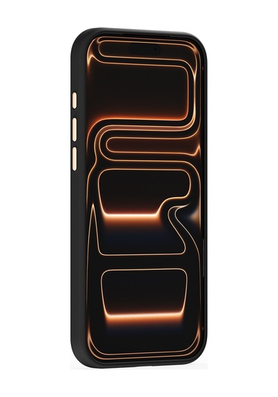 İphone 17 Pro Uyumlu Kılıf M-safe Şarj Özellikli Raptic Aramid Dual Grid Serisi Kapak Siyah