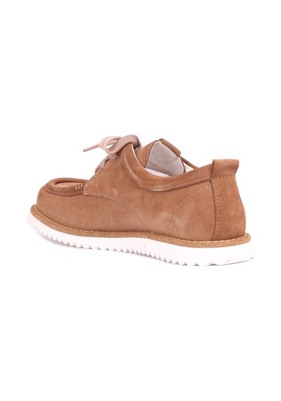 Shoetyle - Taba Renk Hakiki Süet Erkek Loafer - 666-5906-1632