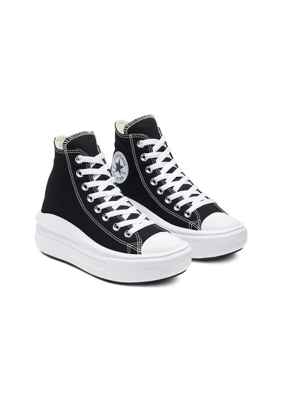 Converse Ctas Move Hi Kadın Günlük Ayakkabı 568497C Siyah-Siyah-36