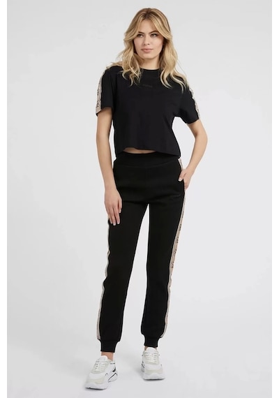 Guess Bayan T Shirt V3RI08I3Z14 JBLK SİYAH Siyah