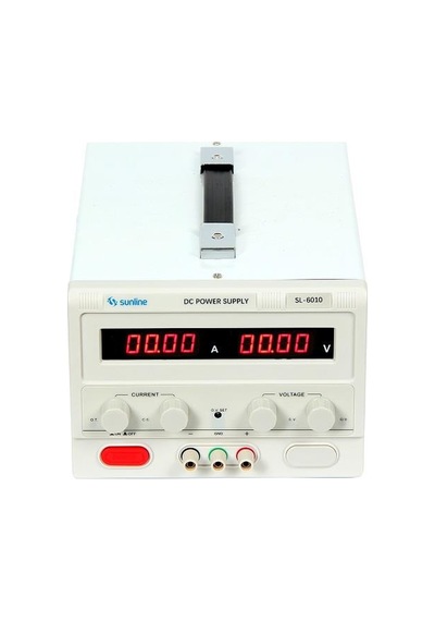 Sunline SL-6010S 60V 10A Tek Çıkışlı Dc Dijital Ayarlı Güç Kaynağı