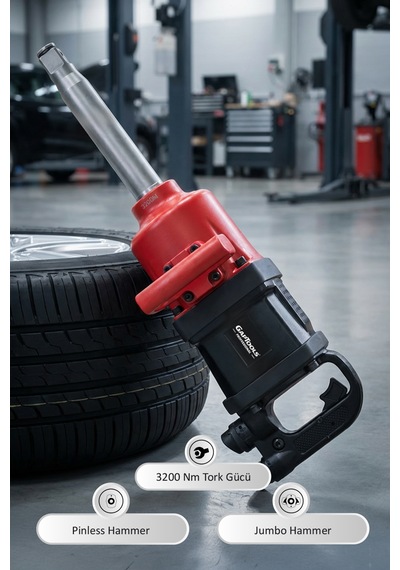 Gaptools Havalı Somun Sökme Uzun Tip