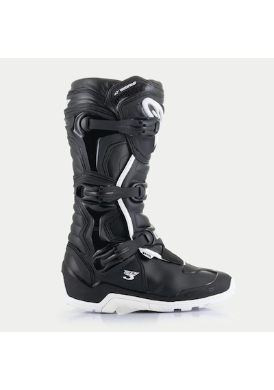 Alpinestars Tech-3 Enduro Wp Korumalı Motosiklet Botu Siyah Beyaz