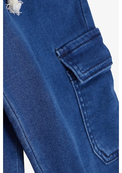 Breeze Girls & Boys Erkek Çocuk Kot Pantolon Beli Paçası Lastikli Kargo Cepli 1-4 Yaş, Mavi-mavi Mavi Breeze Girls & Boys Erkek Çocuk Kot Pantolon Beli Paçası Lastikli Kargo Cepli 1-4 Yaş, Mavi-mavi Mavi