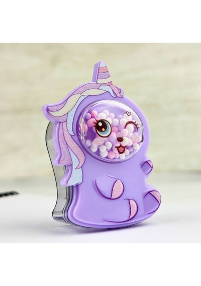 Sevimli Unicorn Tasarımlı Pastel Renkli Kalemtıraş Mikro Okul Çantaları Kırtasiye Malzemesi