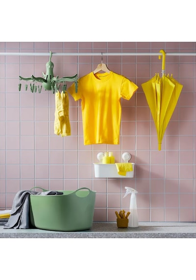 Ikea Pressa 16 Parça Giysi Askısı 188567750 Yeşil