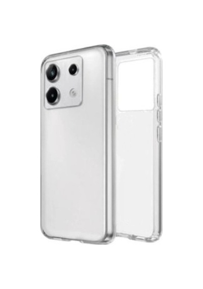 Poco X6 Kılıf Lüx Şeffaf Silikon İtdark814