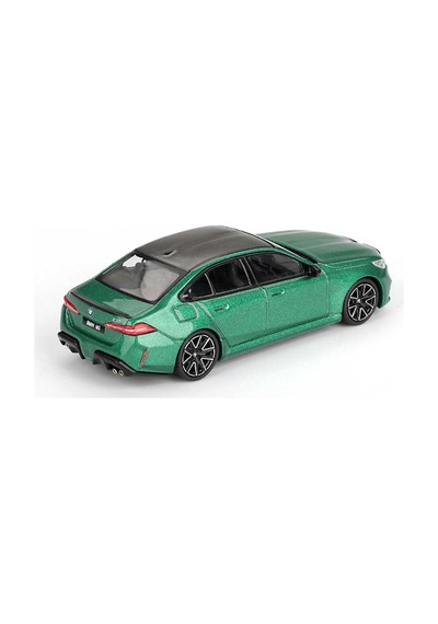 Mını Gt 1:64 Bmw M5 G90 Isle Of Man Green Metallic Blister Paket Diecast Model Araba Mgt01086-bl Yeşil