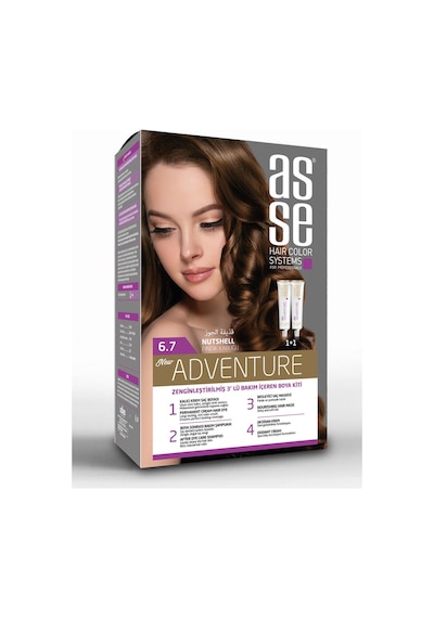 Asse Adventure Set Boya No:6.7 Fındık Kabuğu