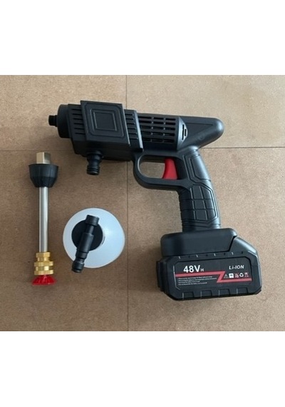 Dmr 48v Akülü Basınçlı Oto Yıkama Makinası Bahçe Yıkama Makinası