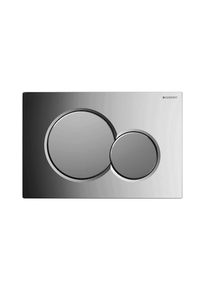 Sigma01 Tetikleme Plakası, Krom Kaplı Plastikten Yüksek Kaliteli Basma Plakası, 2 Miktarlı Yıka