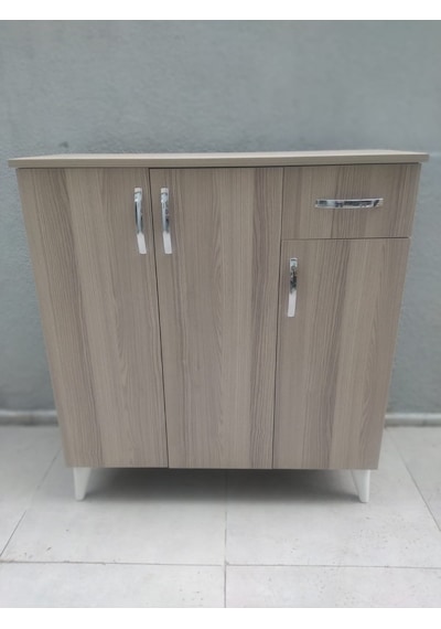 Ayakkabılık Çok Amaç Model Parlak Cordoba Hard Suntalem Demonte Ceviz
