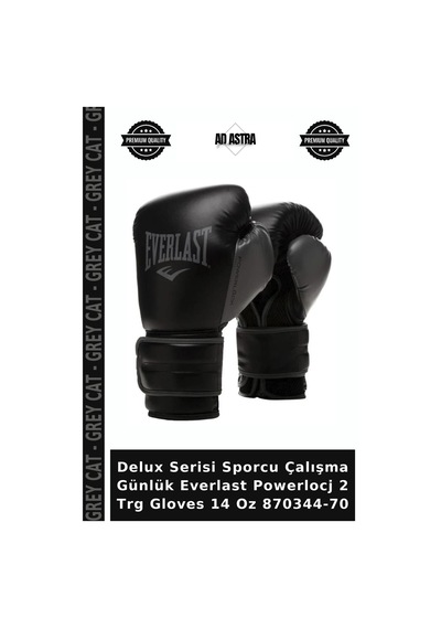 Delux Serisi Sporcu Çalışma Günlük Everlast Powerlocj 2 Trg Gloves 14 Oz 870344-70 Çok Renkli