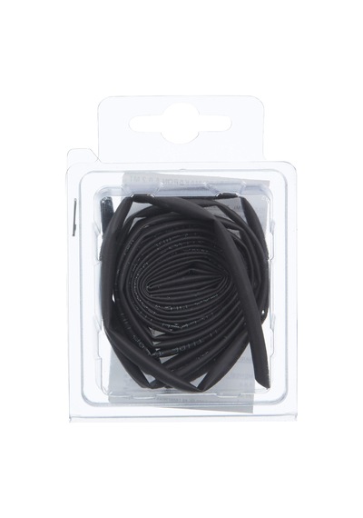 Tek-ış 523593 Isi Ile Daralan Makaron, Siyah, 4.8 Mm, 2 Mt