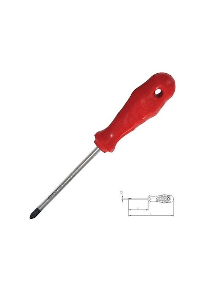 İzeltaş Opak Seri Yıldız Uçlu Tornavida 6 x 100 4320186100
