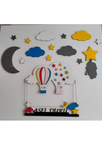 Çocuk Odası Duvar Süsü Set