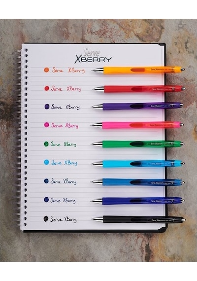 Serve Xberry Jel Kalem Yuvarlak Uç 07 mm Turkuaz