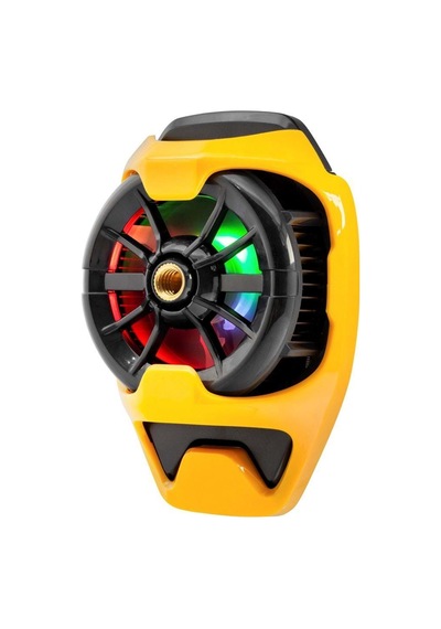 Büro Ev Ofis Cep Telefonu İçin Sarı Rgb Işıklı Mini Soğutucu Fan