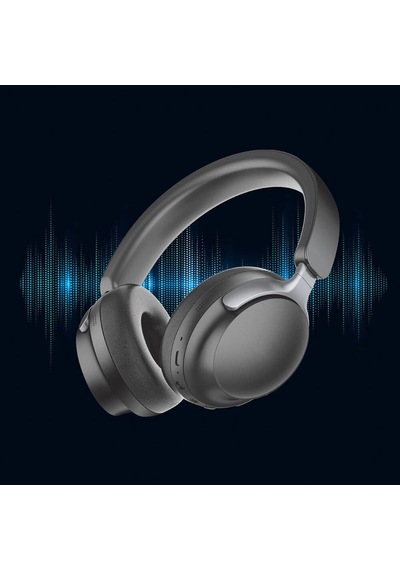 Tr Aktif Gürültü Önleyici Anc Özellikli Kulak Üstü Bluetooth Kulaklık Lapas Lp-hd001 V5.4 Gri