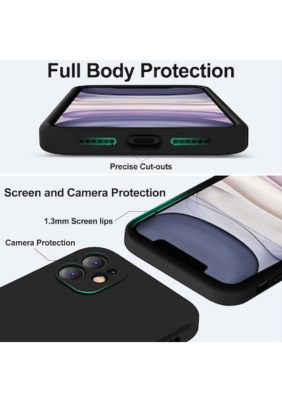 Apple Uyumlu iPhone 13 14 Kılıf First Premiums Silikon Kapak Lacivert