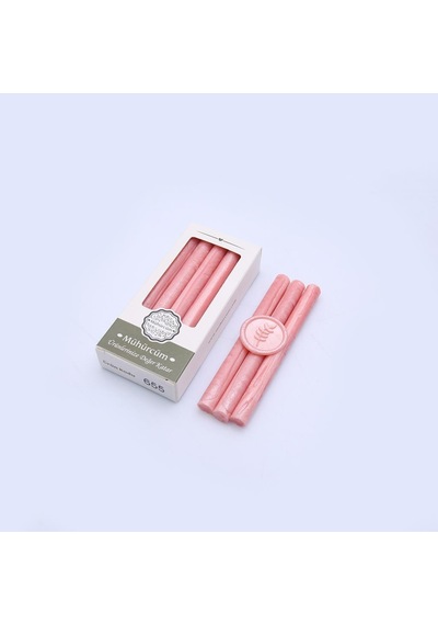 Mühür Mumu Çubuk 11mmx120mm 10 lu Paket Model: 655 SATEN PEMBE