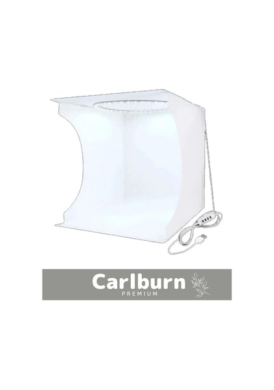 Premium Üretim Beyaz Led Işıklı Portatif Taşınabilir 23x24x23 Cm Ürün Fotoğraf Çekim Çadırı