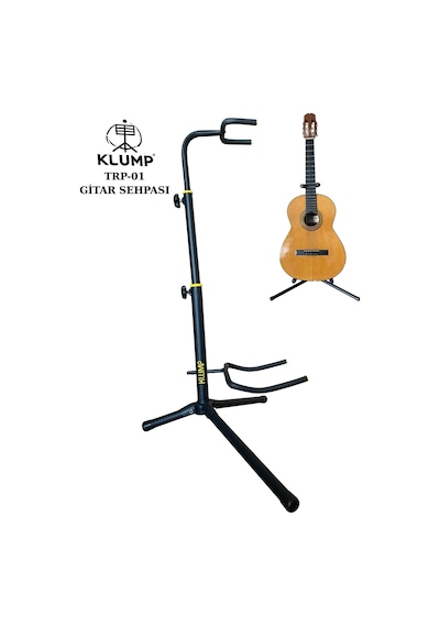 Trp-01 Üç Kademeli Profesyonel Gitar Sehpası Bağlama Sehpası Saz Sehpası Standı