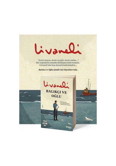 Balıkçı Ve Oğlu - Can Yayınları - 4 Adet Tarı