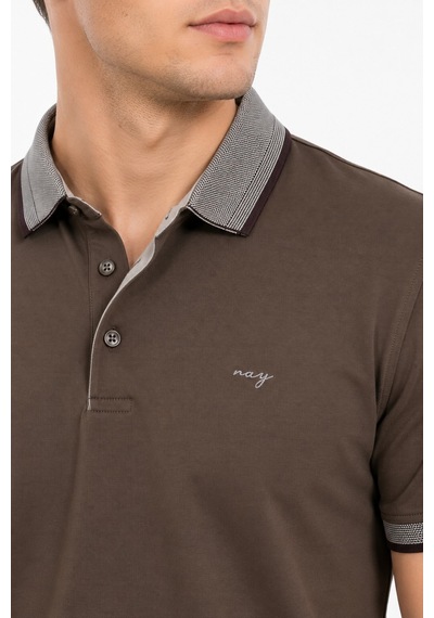 Raymons Erkek Polo Yaka Kısa Kollu Tişört Regular Kalıp T3000 Bgl-st05555 Açık Kahverengi Raymons Erkek Polo Yaka Kısa Kollu Tişört Regular Kalıp T3000 Bgl-st05555 Açık Kahverengi