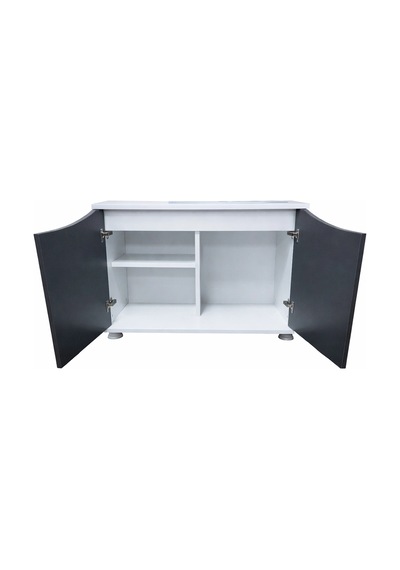 Kanki Pet 80 Cm Mdf Kp8028ant Flex Antrasit Kapaklı Akvaryum Sehpası 80x28x69 Cm