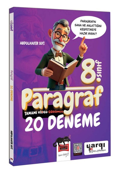Yargı Ders Arkadaşım 8.sınıf Paragraf Tamamı Video Çözümlü 20 Deneme