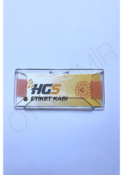 Hgs Kabı (yeni Etikete Göre) Hgs Etiket Kabı Tüm Araçlara Uyumlu