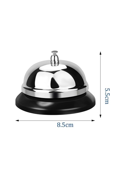 Transformacion Resepsiyon Zili - Metal Çhassasiyet Zili 8.5 X 5.5 Cm, 7430000721816