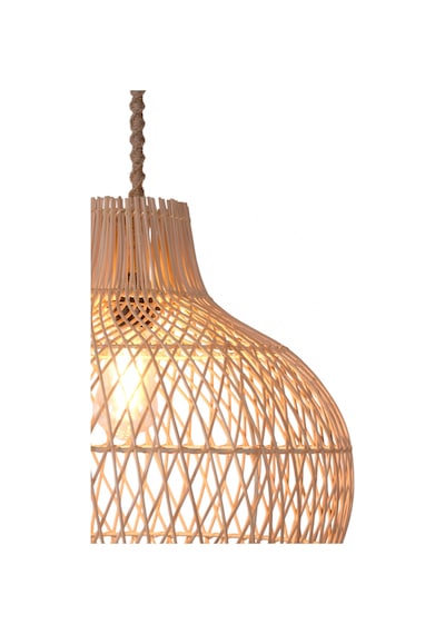 Jasmin Rattan Avize Saman Sarısı
