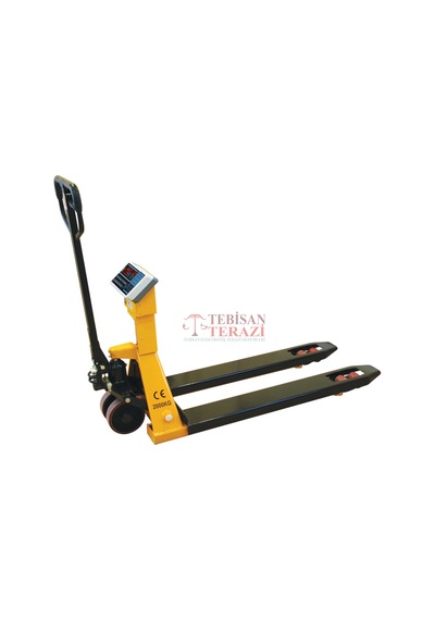 Meb 2000 KG x 1 KG Sayıcı Transpalet Baskül