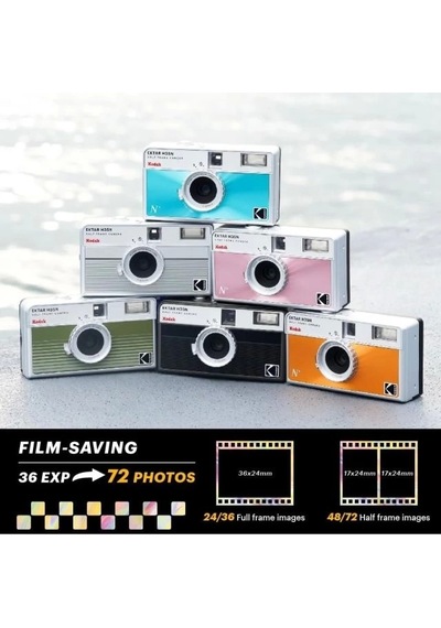 Kodak Ektar H35N Half Frame Fotoğraf Makinesi