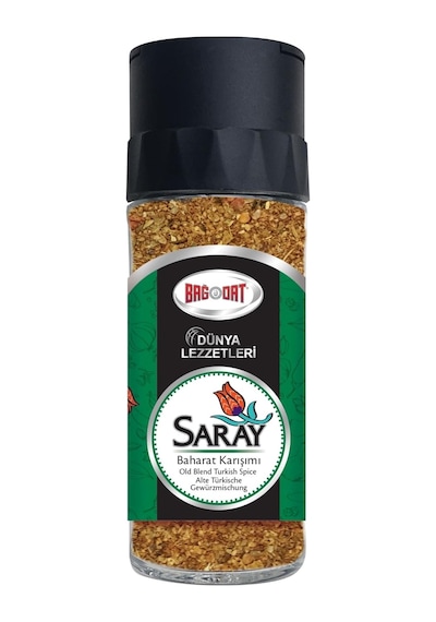 Bağdat Saray Baharat Karışımı Tuzluk Kapak Cam Şişe 38 G Diğer