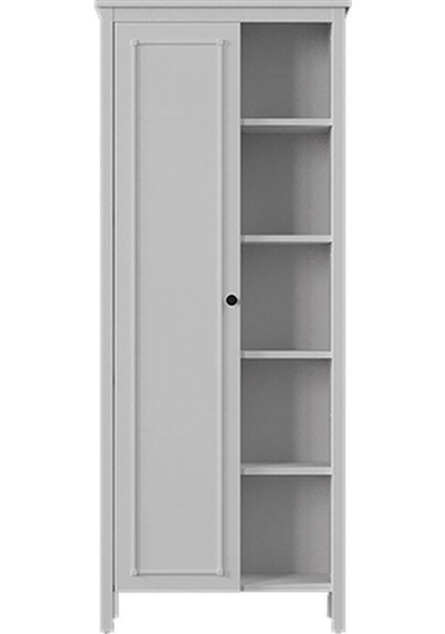 Sento Moon Kapaklı Kitaplık Beyaz