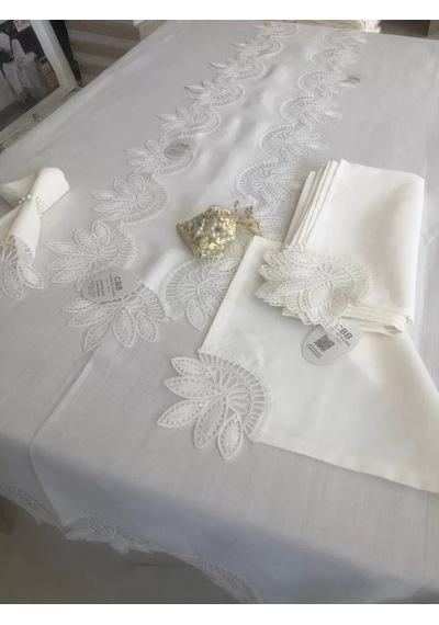Gees Global Sofra Takımı Lady Gardenya Keten Yemek Takımı 160x220 Masa Seti 26 Parça Runner Set Krem Gbzs Gees Global Sofra Takımı Lady Gardenya Keten Yemek Takımı 160x220 Masa Seti 26 Parça Runner Set Krem Gbzs